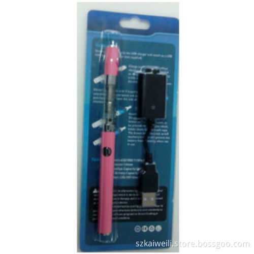 2014 new electronic cigarette for lady, e-slim patent model, packed in gift box, 380mAh battery